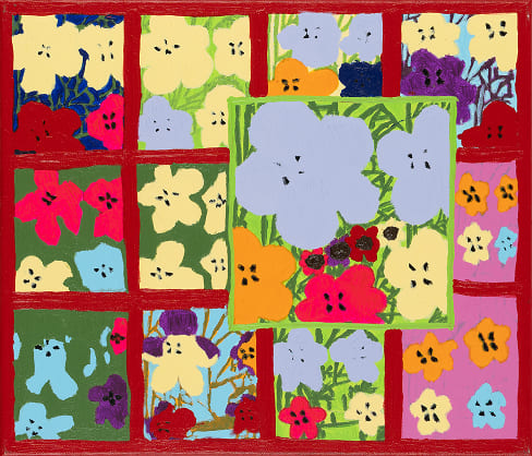 김지호 / 풀밭의 꽃